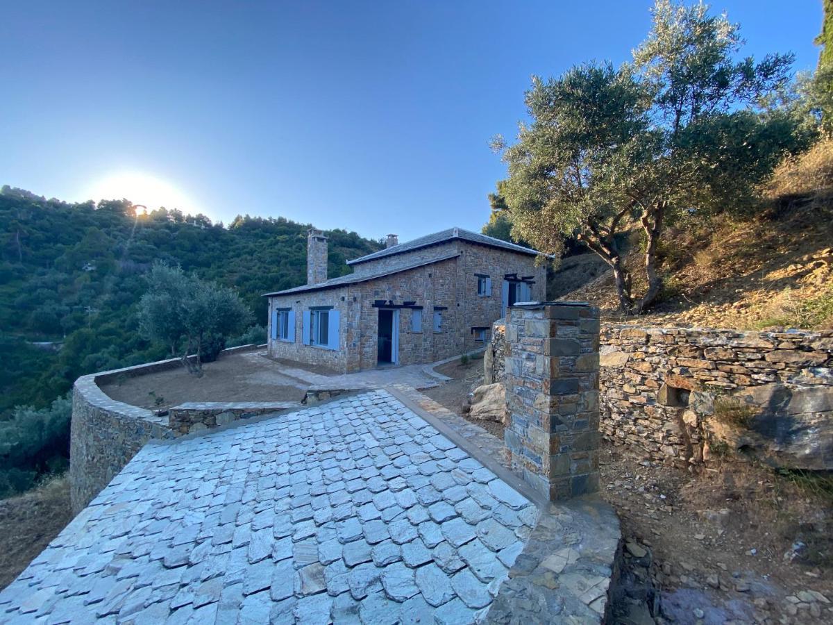 Laas Daskios, Stone Country House, Skopelos Anania 外观 照片